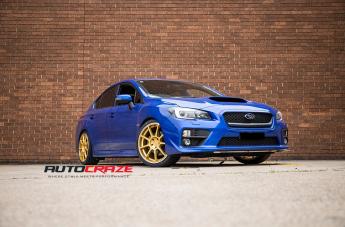SUBARU WRX MR138 GOLD MACHINED LIP